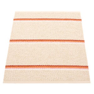 Olle matte 70x90 cm brick / background cream 