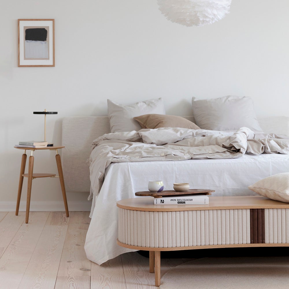 Audacious TV-benk eik/White Sands