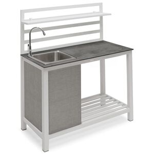 Åminne Utekjøkken Med Vask Hvit