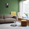 Rest Sofa 2-seter - Metallbase/Hearth6/Svart