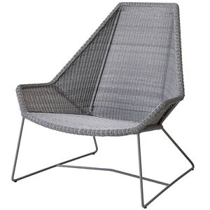 Breeze Lounge lenestol lysegrå 