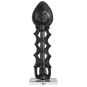 Yoruba dekorasjon Antique Bronze Artwood
