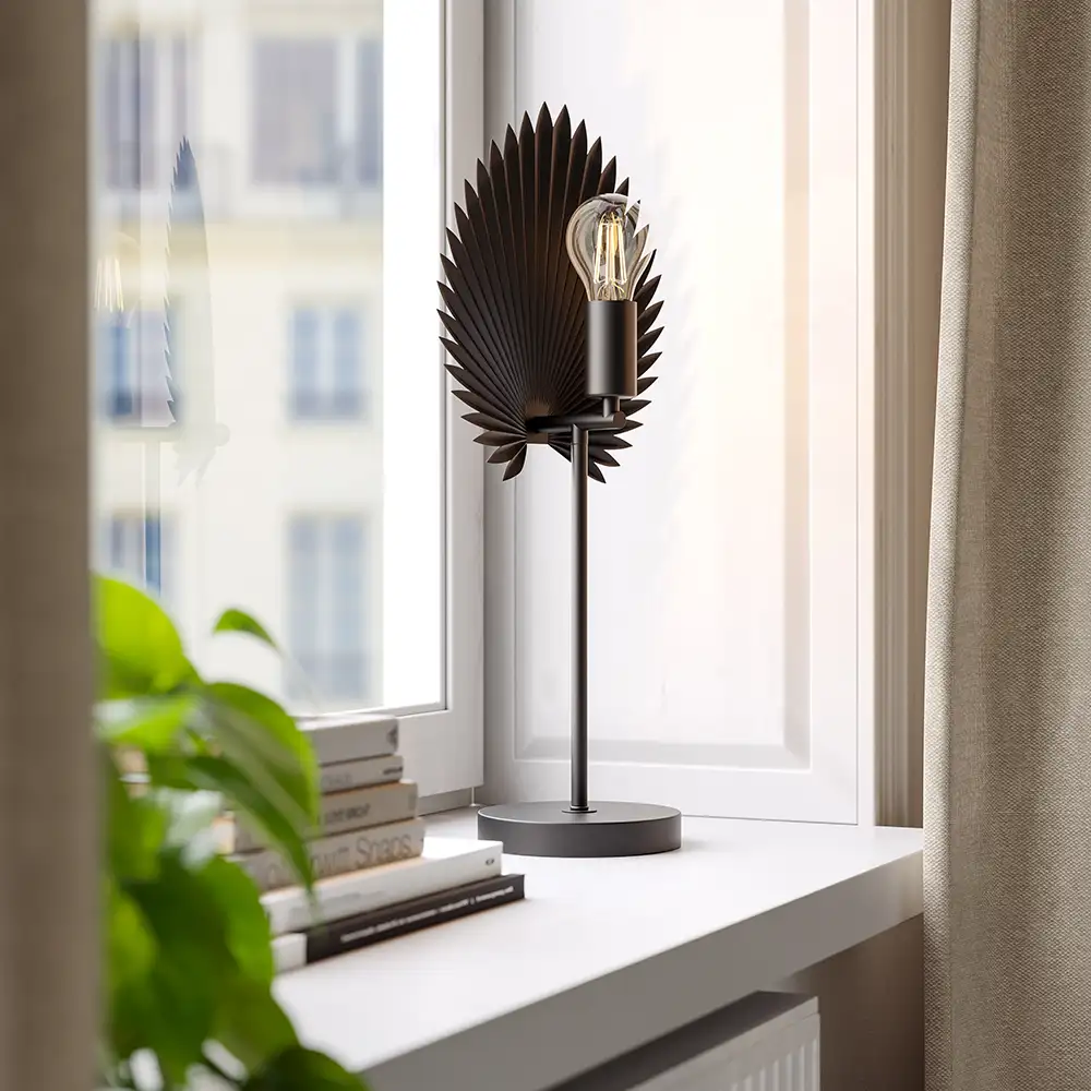 Aruba Bordlampe H55 Svart 