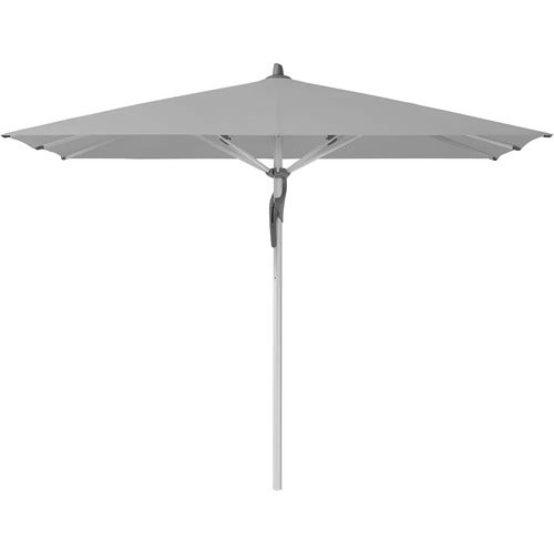 Fortero 350x350 cm parasoll alu Cat.5 652 Silver