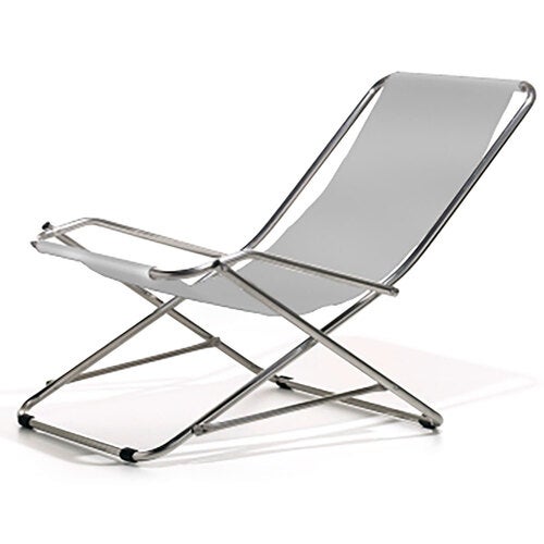 Dondolina solstol grey textilene/aluminium