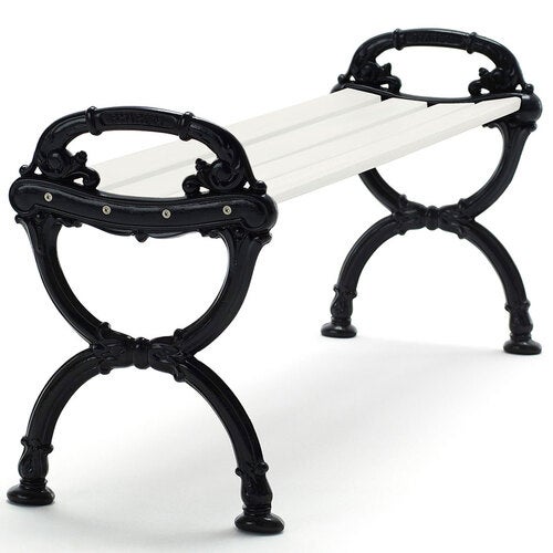 Benk Byarum / g:svart / v:hvit lakk. for Byarums Bruk