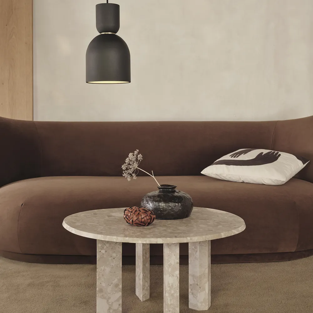 Håndbrodert Putevar Pose i Økologisk Bomull