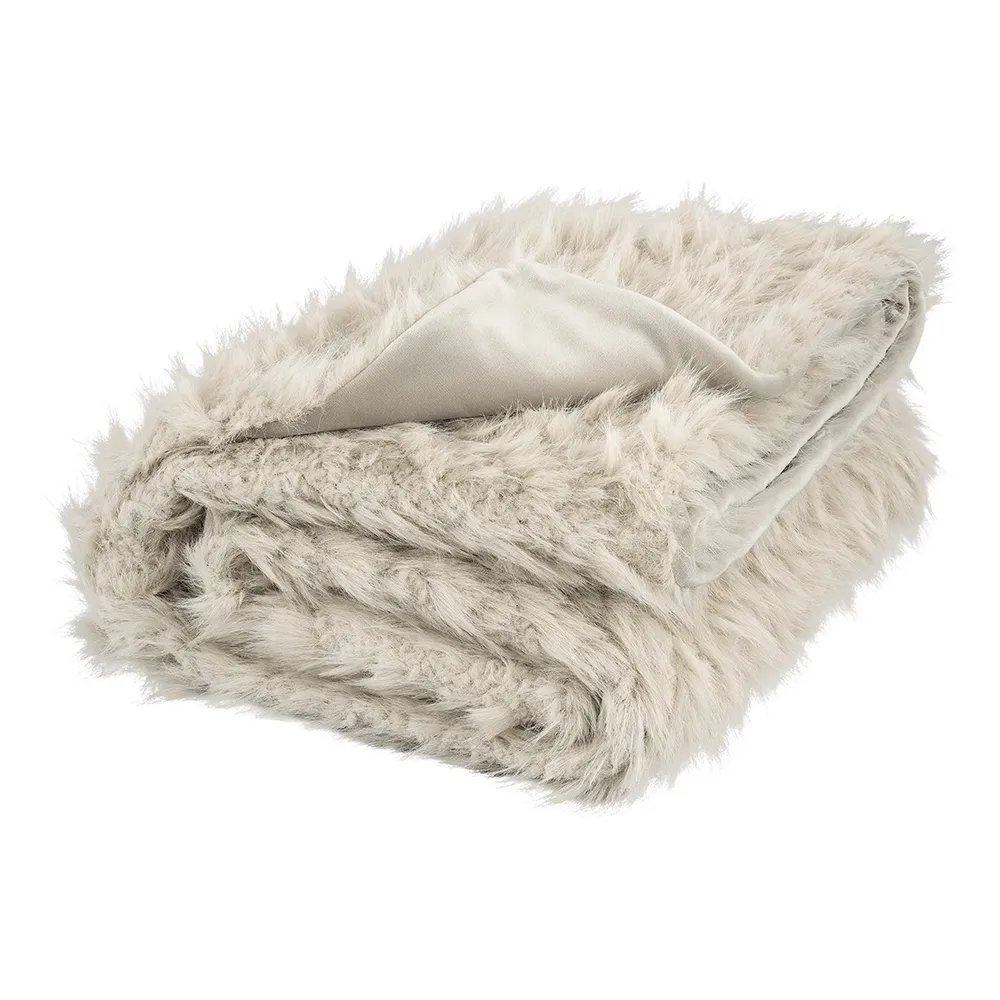 Cavalese cream Pledd 127x150 cm 