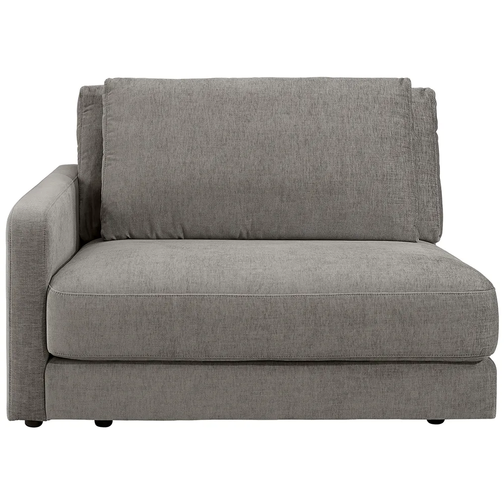 Reno 1,5-seter venstre seksjon Hailey taupe