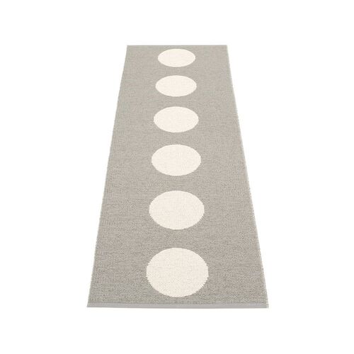 Vera matte 70x225 cm warm grey/vanilla 