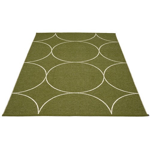 Boo matte 180x275 cm dark olive / vanilla 