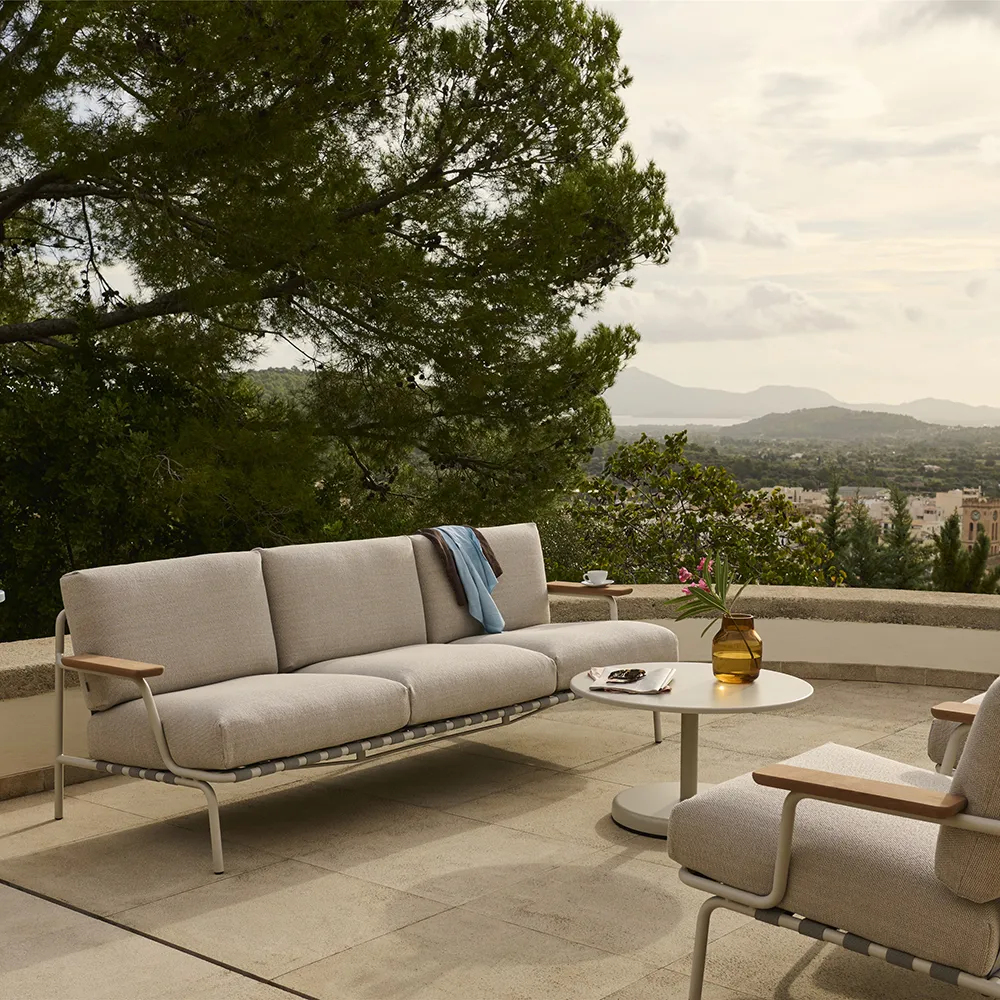 Settle 3-seters sofa Laze 1/Grey 