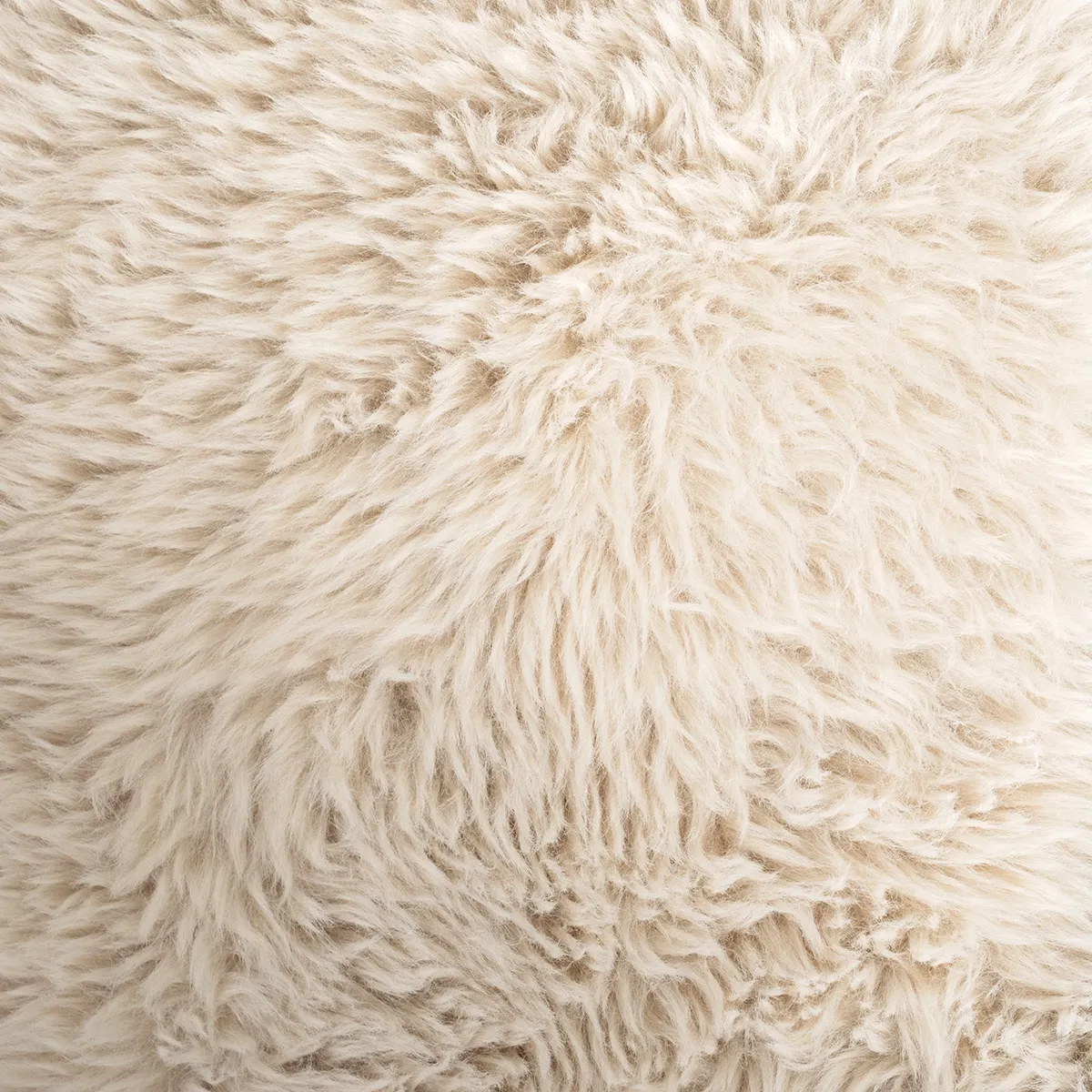 Lenestol i Askétre Glenn Cloud Fur Off White