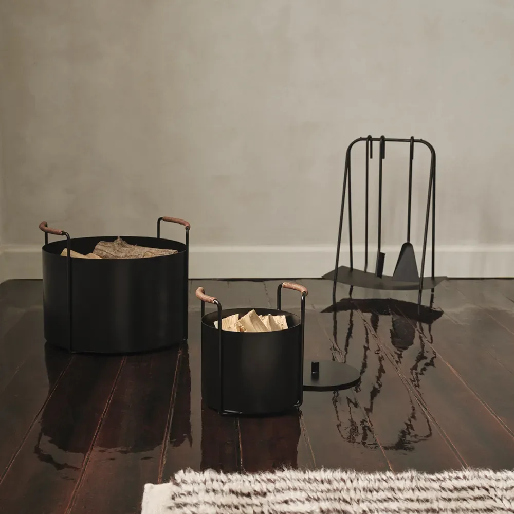 Aske- og opptenningsbøtte Port