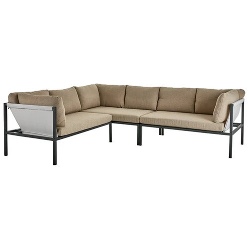 Allie Hjørnesofa Barley/Anthracite