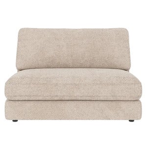 Duncan 1,5-seter stoff Robin lysegrå