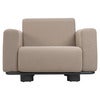 Bolster lenestol Antracit / Teddy Beige