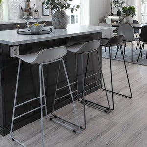 Wave barkrakk grå 2-pakning