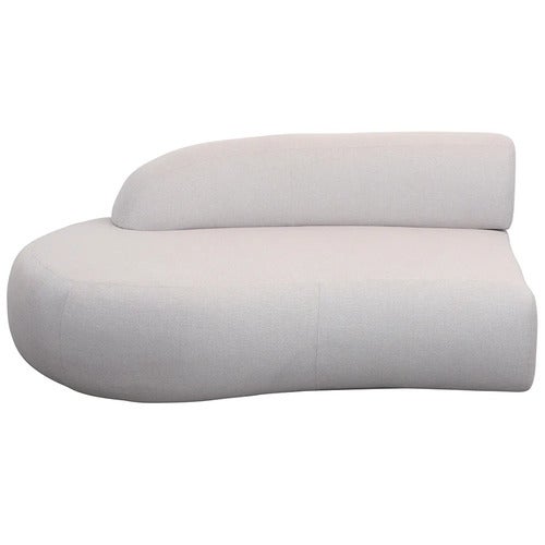Mellow sofa modul høyre m/kort rygg Sand