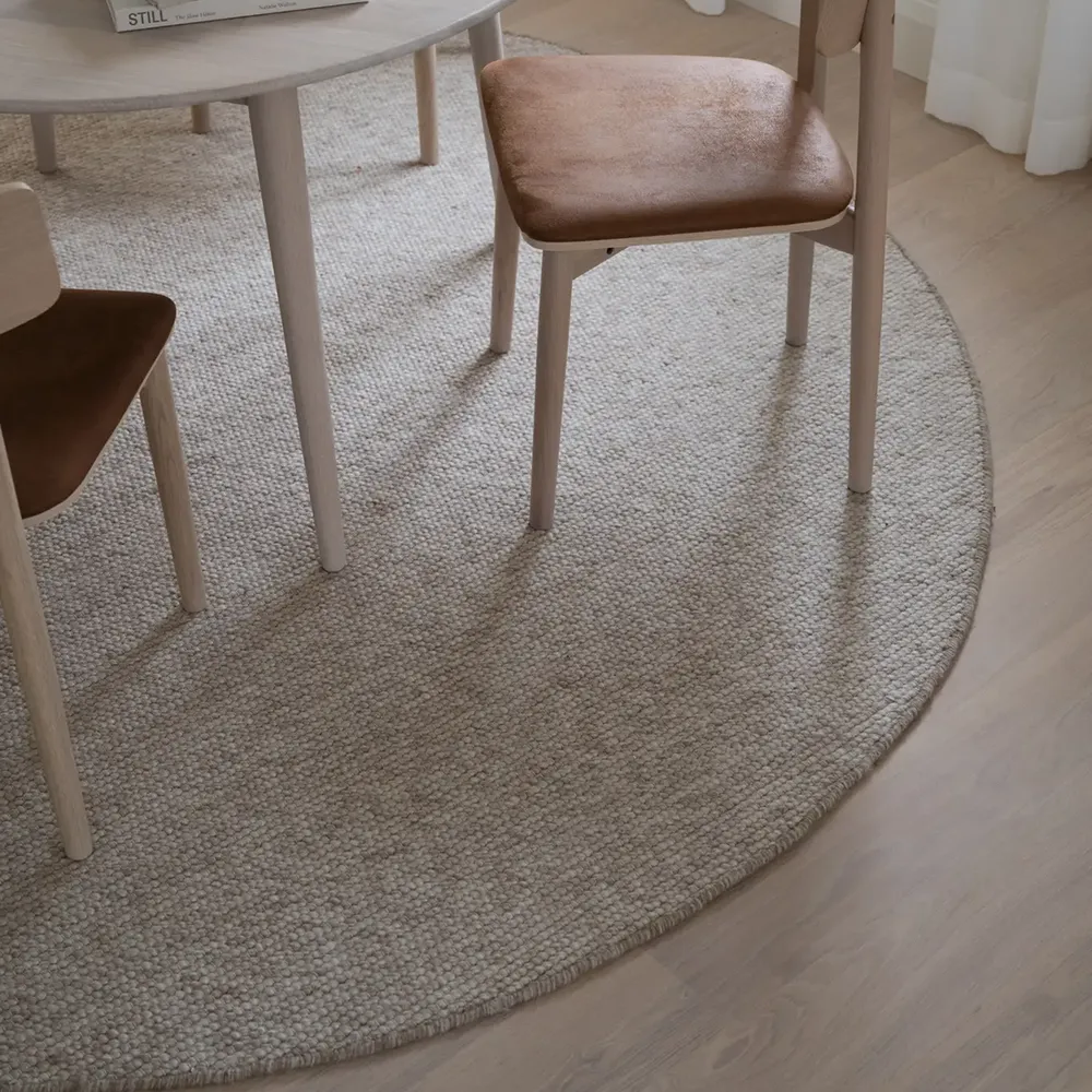 Auckland teppe Ø250 cm beige