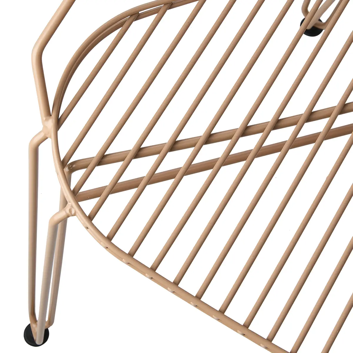 MARSTRAND-stol, ferskenfarget, B60 x D46 x H43/77 cm
