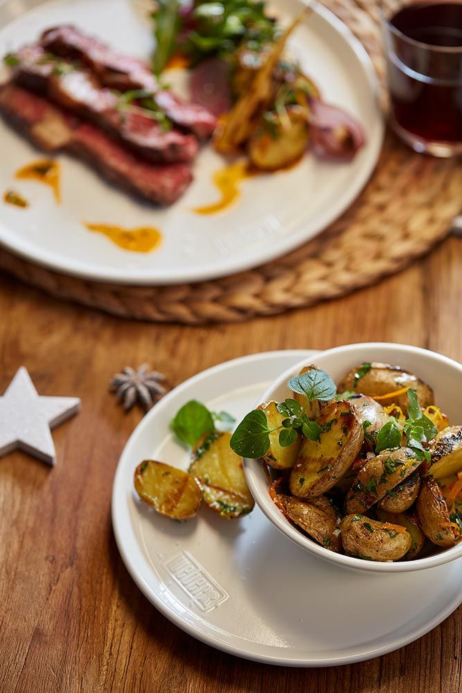 Skål 14 cm 2-pakning Weber