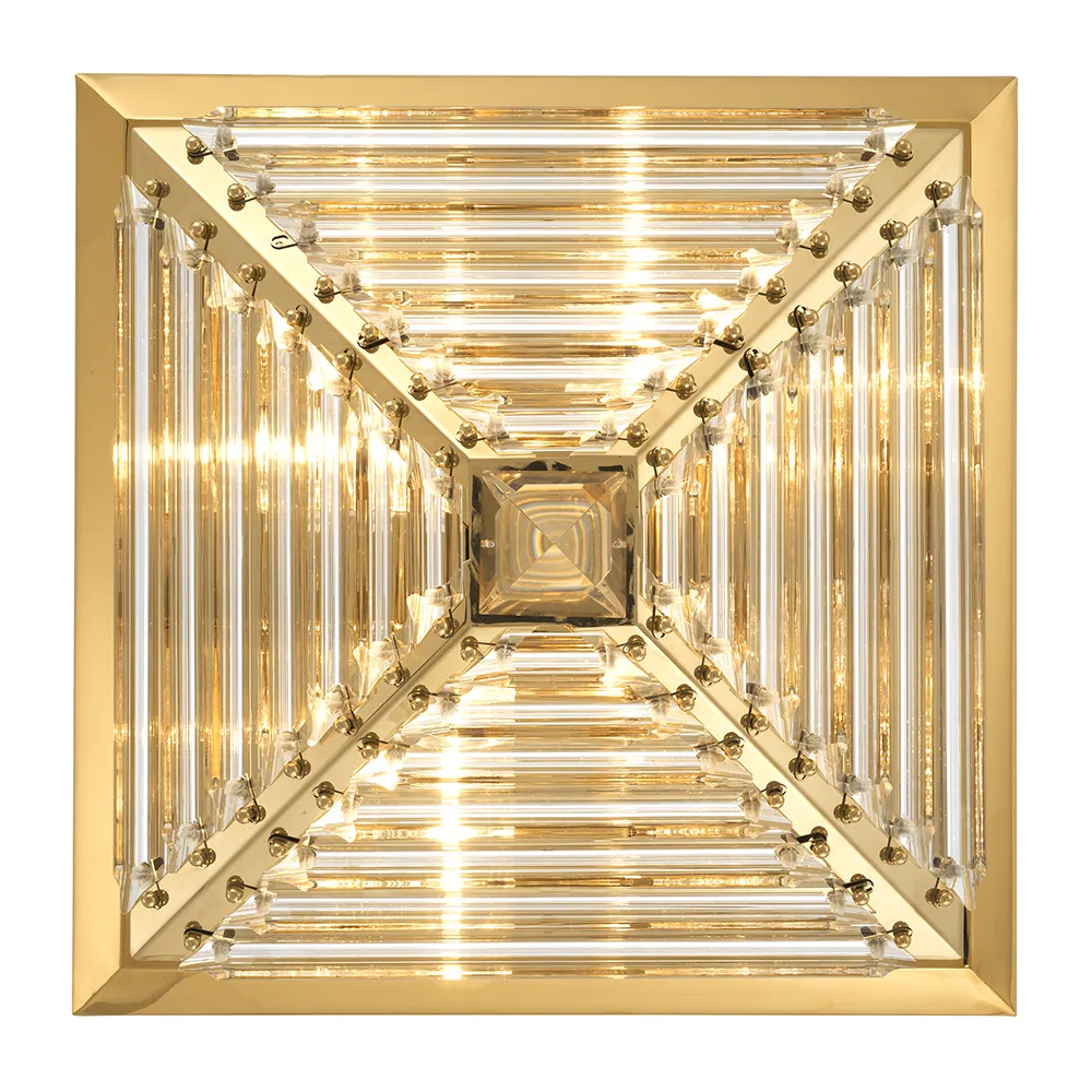 Taklampe Eden Gold