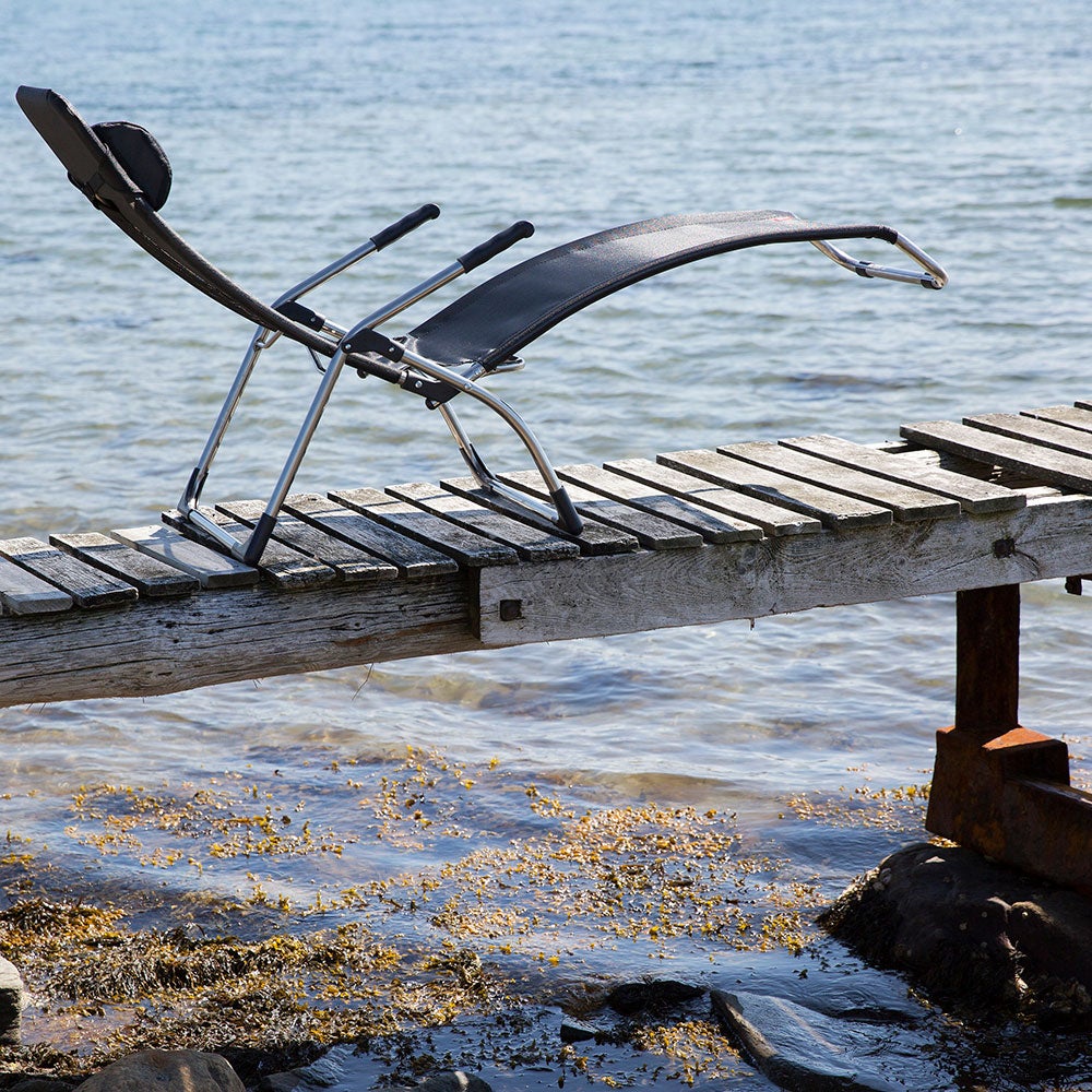 Samba solseng grey textilene/aluminium 