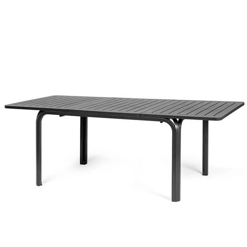 Alloro matbord 100x140-210 cm Anthracite Anthracite