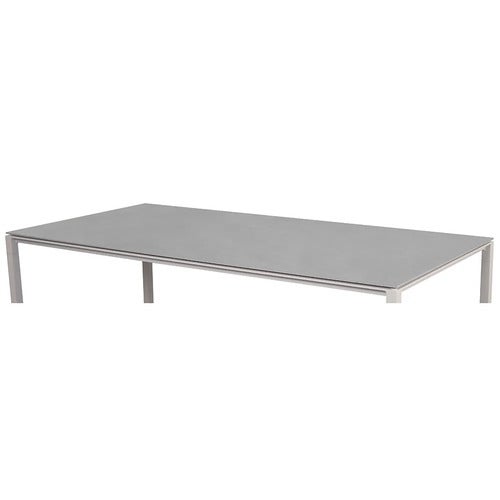 Table top 200x100 cm Concrete gray, ceramic