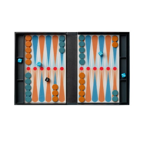 Backgammon Art of Anthracite
