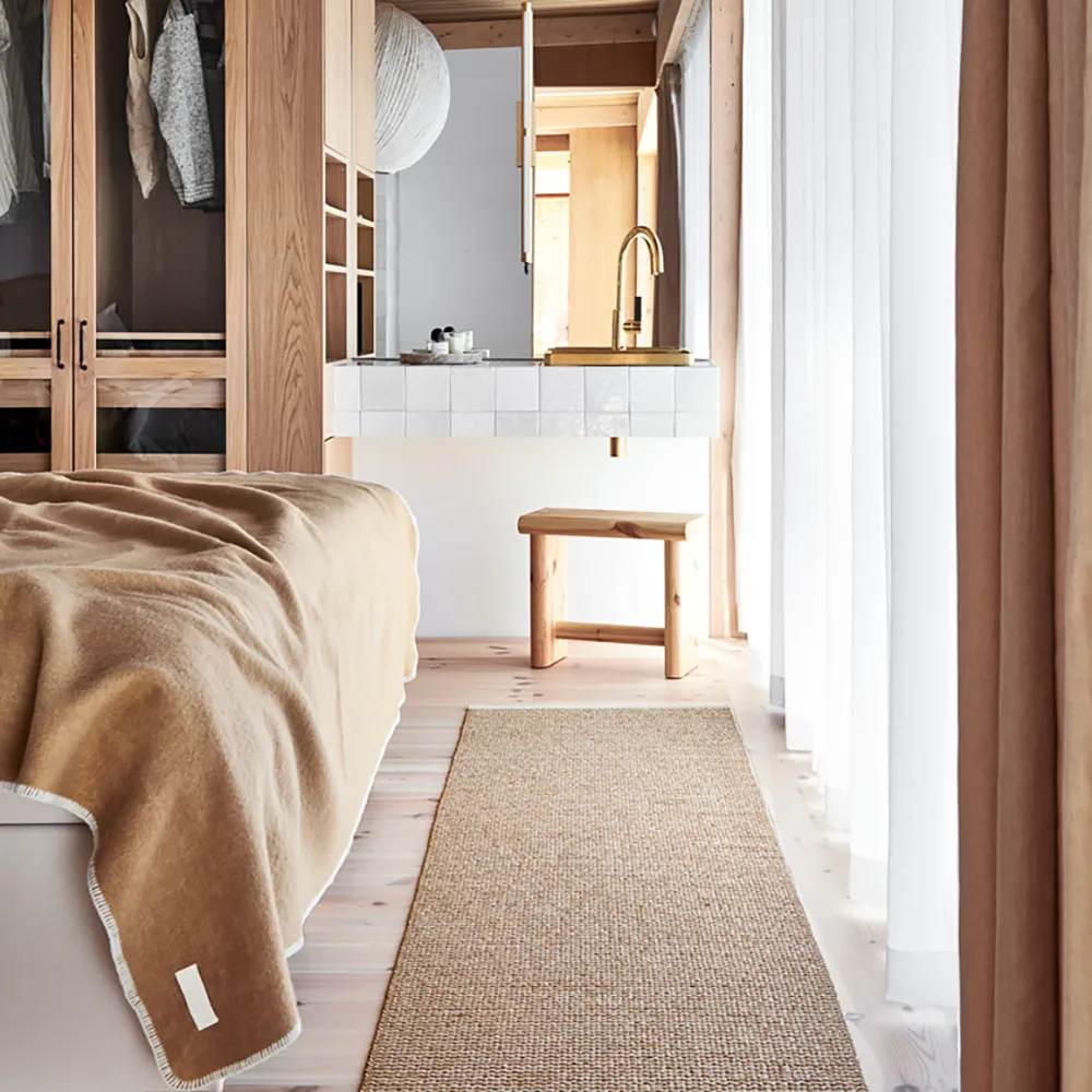 Mono Ochre / Cream teppe 85 x 160 cm