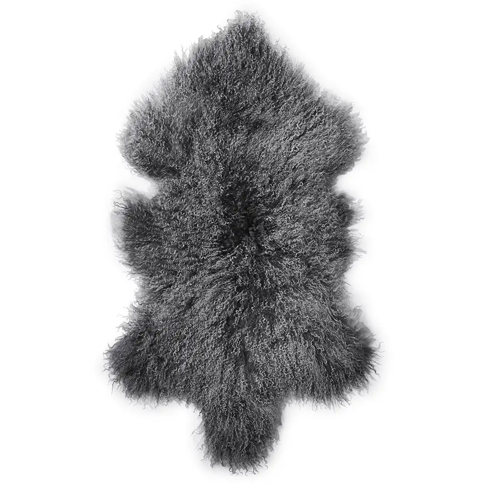 Skinnwille, Shansi Saueskinn 55x95 cm Grey