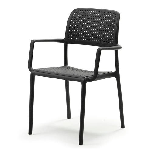 Bora karmstol Anthracit 