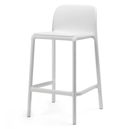 Faro barstol lav White