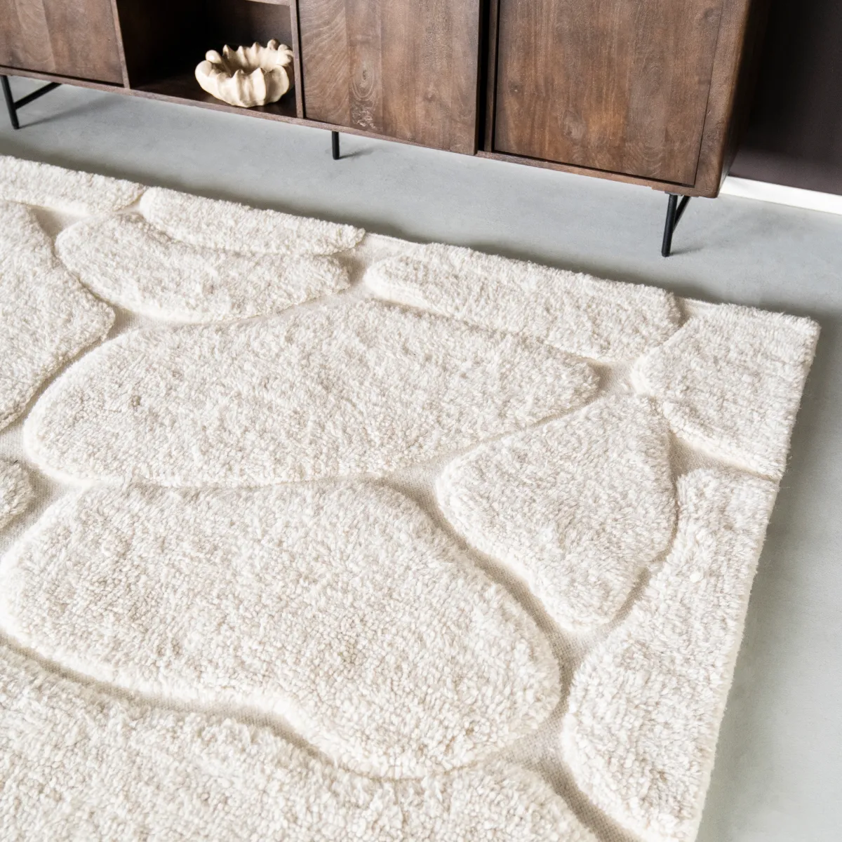 Teppe Kala 160x230 cm Off-White