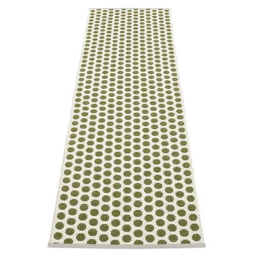 Noa matte 70x250 cm Dark Olive/Vanilla