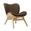 A Conversation Piece Lounge stol Oak/Mocca