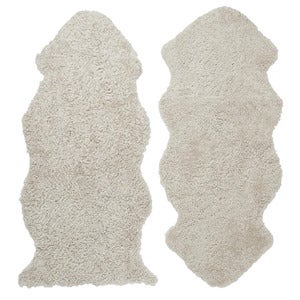 Curly fåreskinn 1,5 Sand