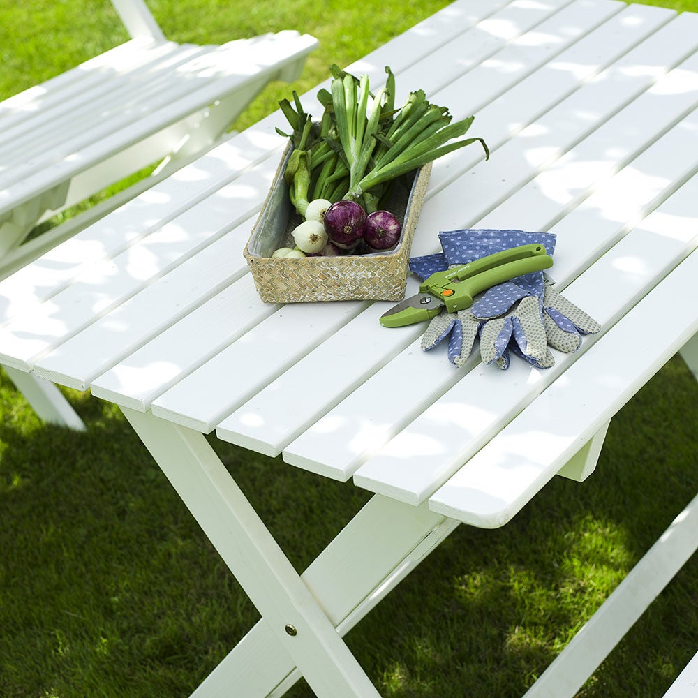 Torpet Bord 67x109 cm i hvit furu