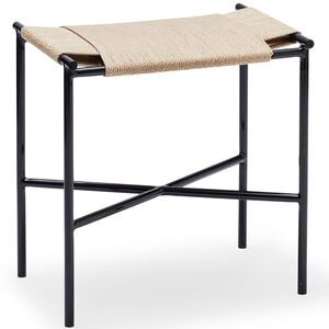 Vent Stool svart/naturlig rotting