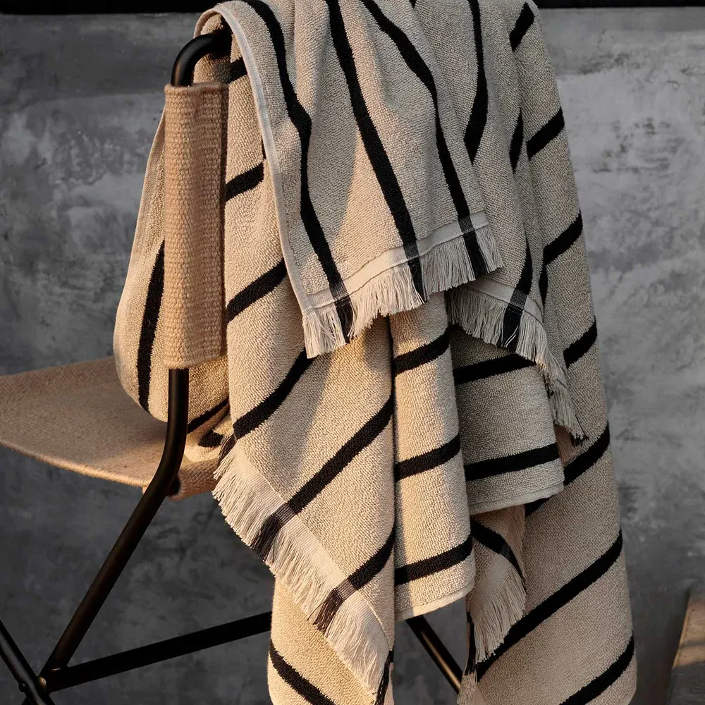 Strandhåndkle i økologisk bomull Alee