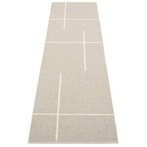 Fred matte 70x270 cm linen / vanilla 