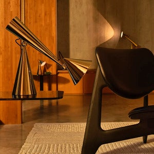 Pose Bordlampe LED Gold