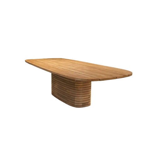 Mellow matbordramme oval f/bordsskiva 240x130 cm & 300x130 cm Teak