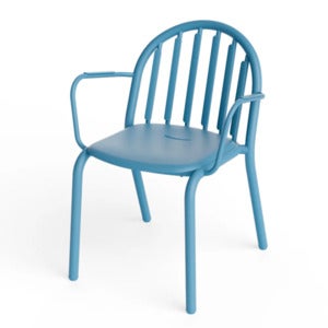 Fred'S Spisestol med armlener Wave Blue