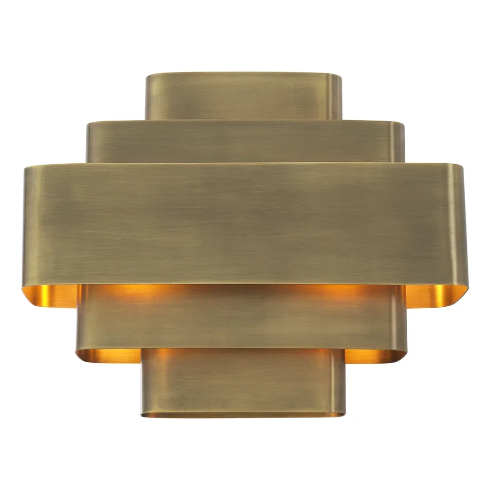  Vegglampe Pegaso Vintage Brass
