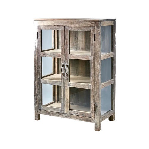  RIKO glassskap H119 cm