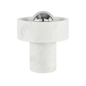 Stone Portable Silver LED