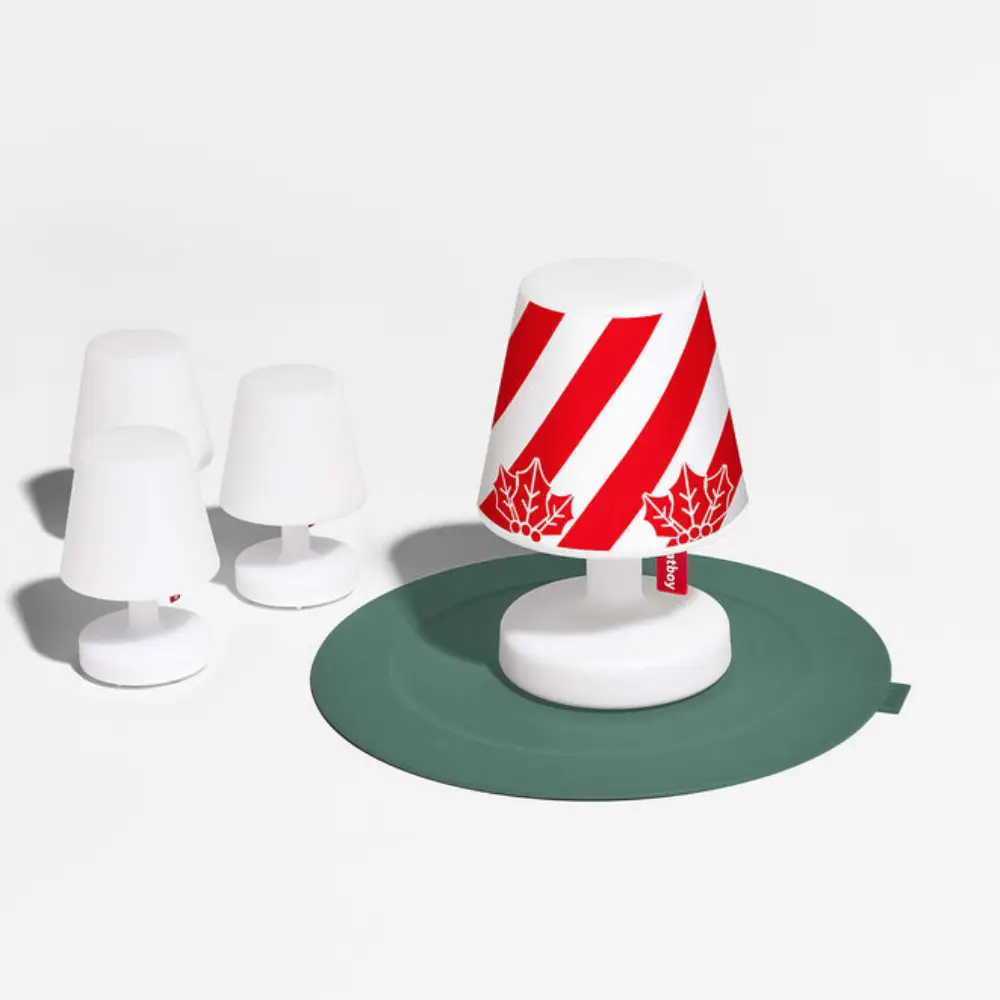 Xmas cooper cappie lampeskjerm stripemas